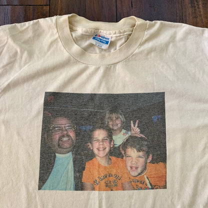 Funny Photo Vintage T Shirt hanes Thrashed Nirvana Random Family Rock Grunge Rap