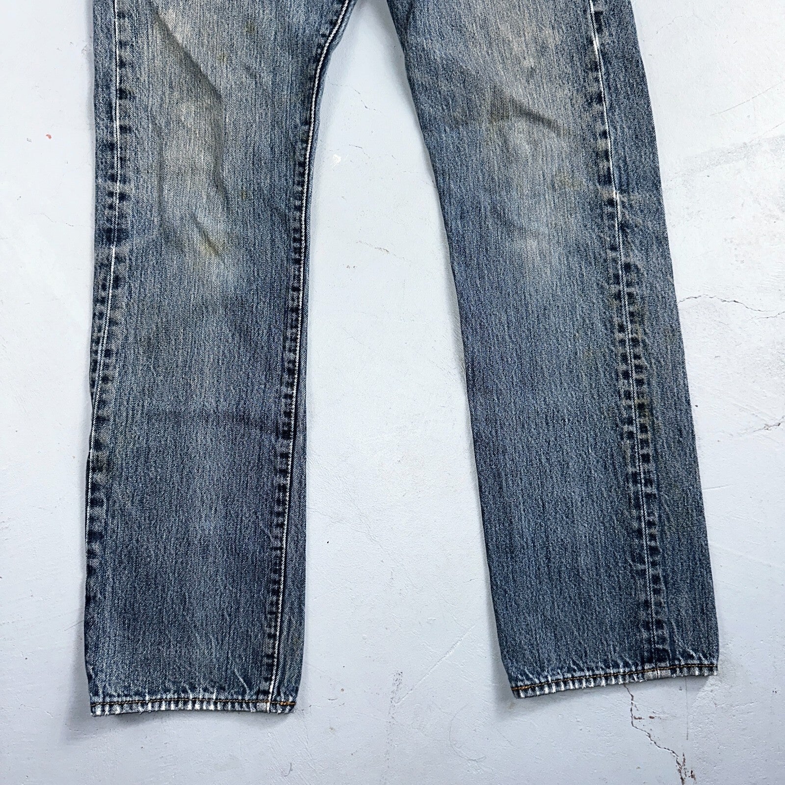 Levis 501 Vintage Y2K XX Straight Leg Jeans 32x34 Med Wash 2000s Act 31x30