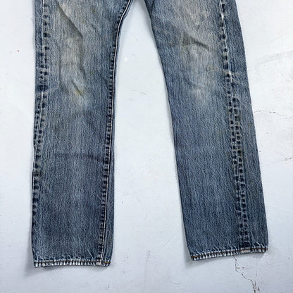 Levis 501 Vintage Y2K XX Straight Leg Jeans 32x34 Med Wash 2000s Act 31x30