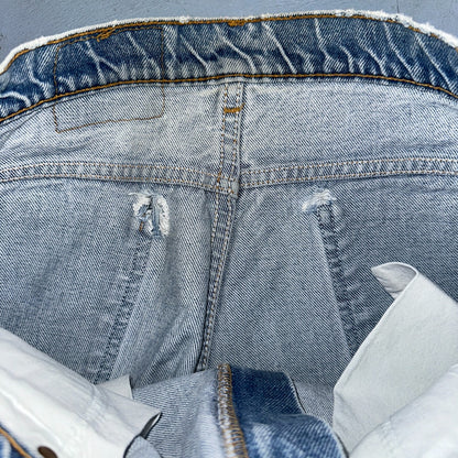 Levis 517 Vintage 80s USA Orange Tab Bootcut Flare Blue Worn Jeans Act 32x29