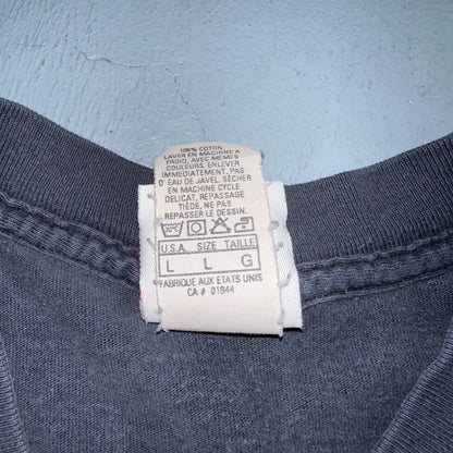 Nike Jordan Gym Tank Top T Shirt 90s Faded Black USA 1990s Basketball Gray Tag