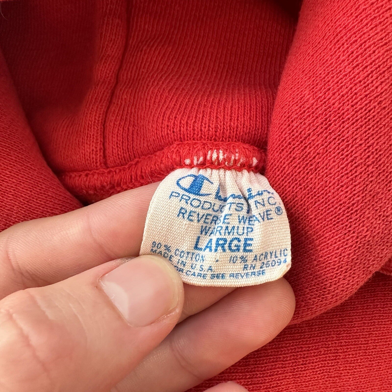 Champion 1970s RW Complete Set USA Sweatshirt VTG Hoodie Crewneck Lot Rare 70s