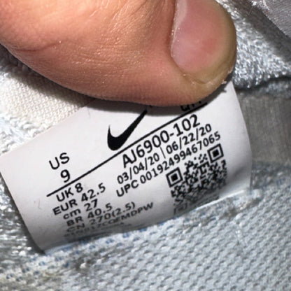 Nike Air VaporMax Flyknit 3 Pure Platinum - Mens Sz 9 - Running White Shoes