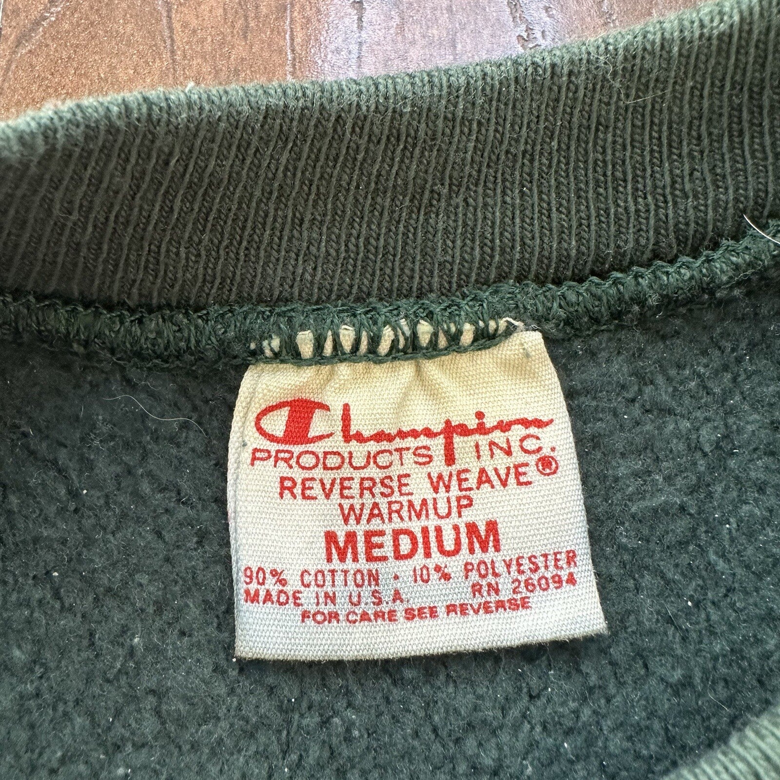 Champion 1970s RW Complete Set USA Sweatshirt VTG Hoodie Crewneck Lot Rare 70s