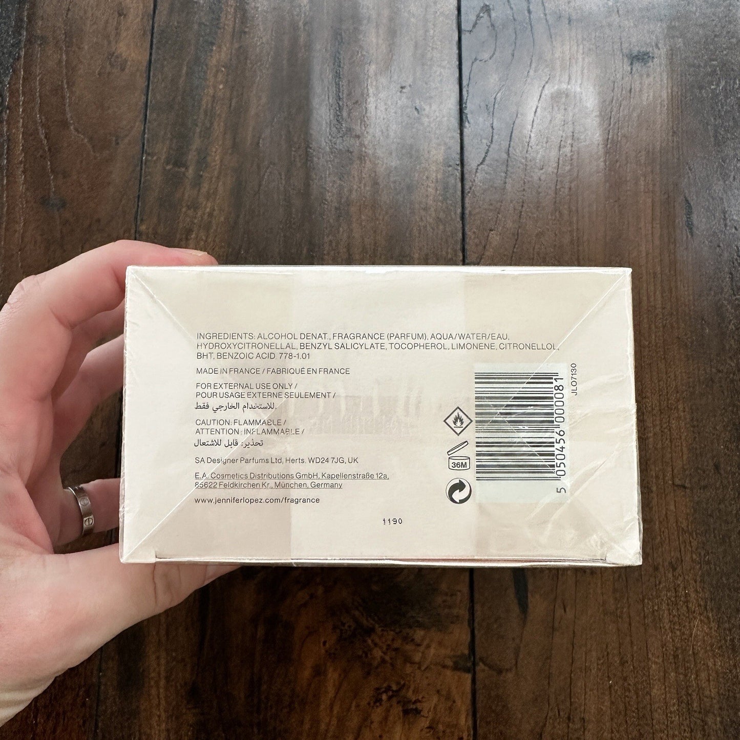 Jennifer Lopez JLO One 3.3/3.4 oz Eau De Parfum 100 ml Spray For Women