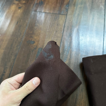 VTG Levis 517 Lot 2 Blue + Brown Polyester Pants Black Gold Tab 34x30 Act 32x28