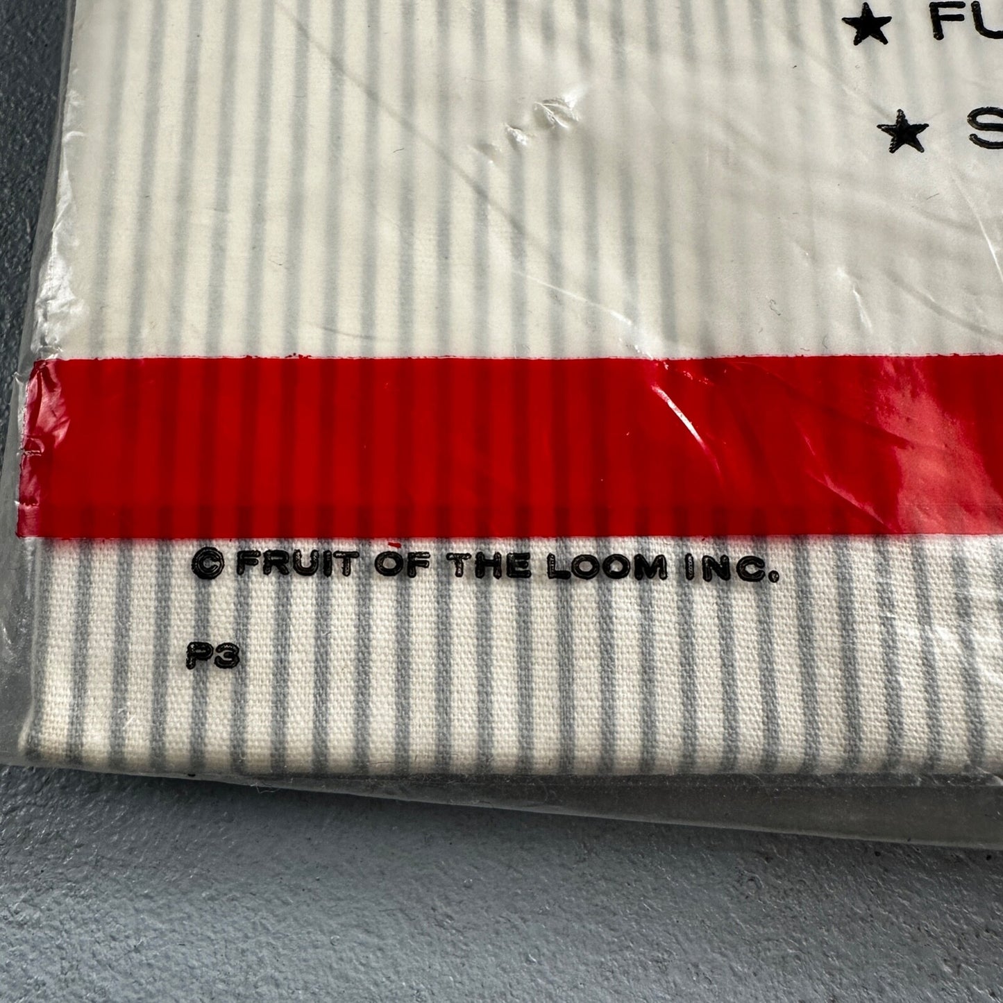 VTG Fruit of the Loom Sanforized Button Up Shirt Mens 1950s 14 NOS Rockabilly