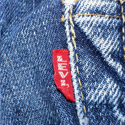 Vintage LEVIS 505 Jeans Big E 1960s Denim 28x28 USA 60s 501 502 Talon Zipper