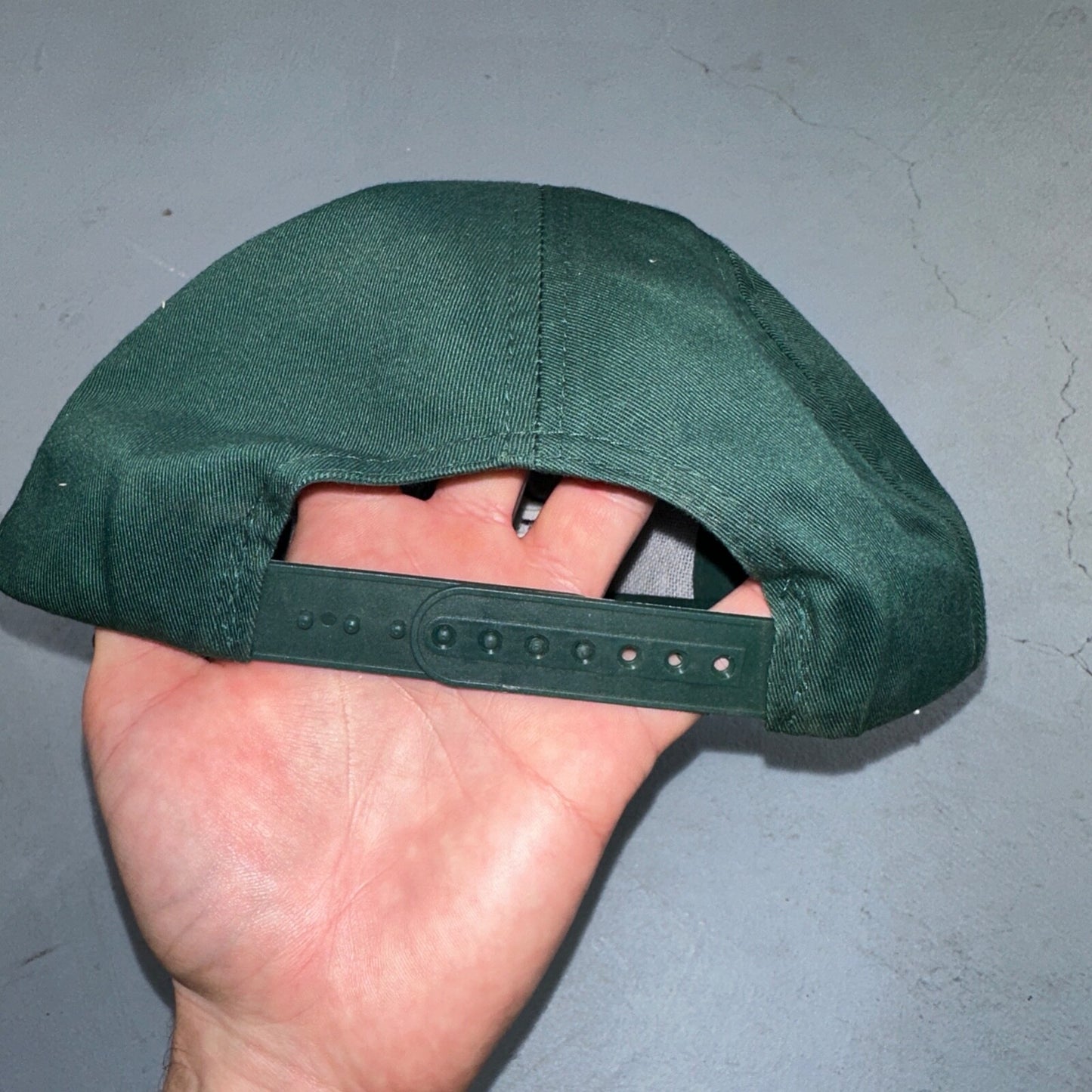 Roxxi Arizona State Sun Devils MLB 1985 Vintage Snapback Cap Hat Green Red Base