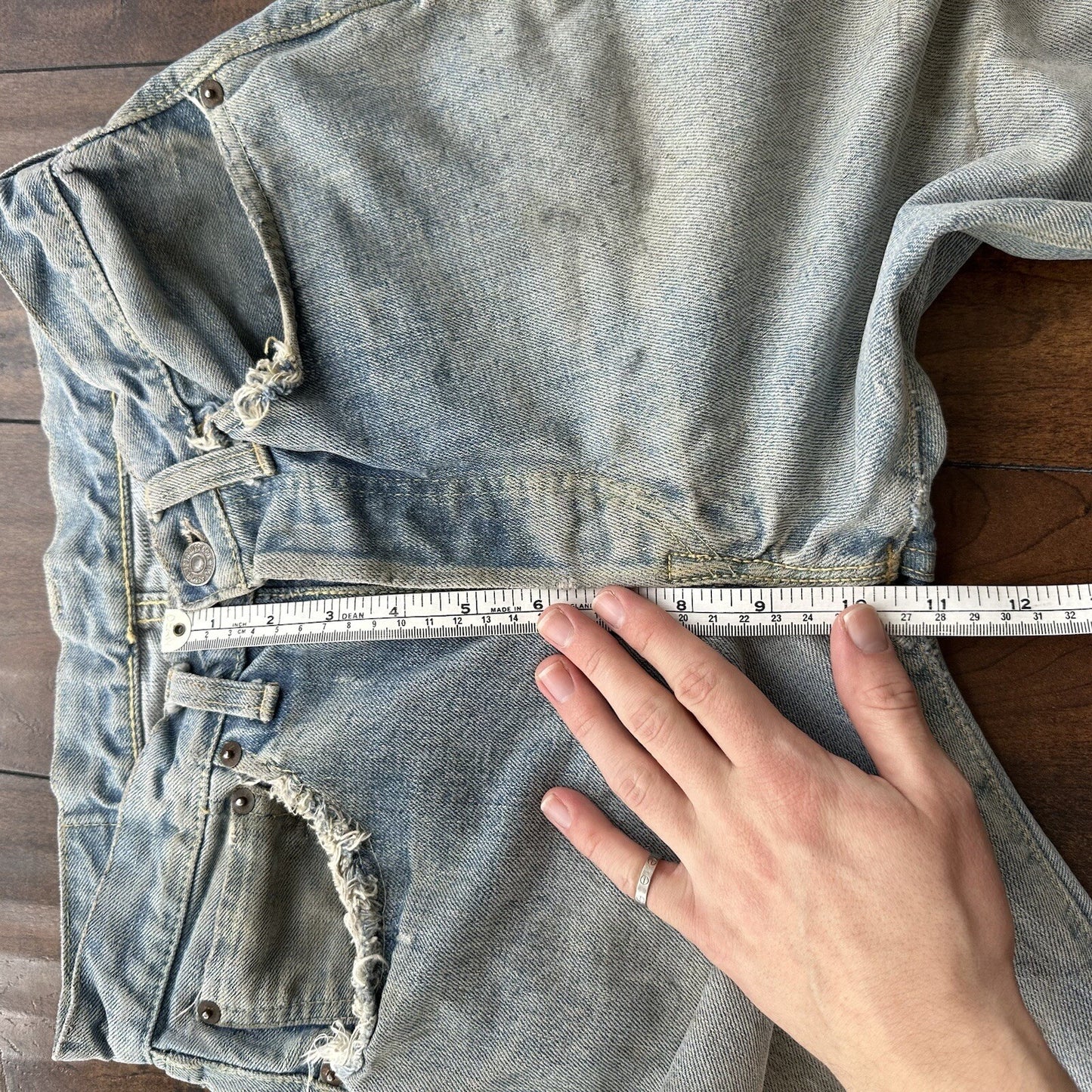 Levis 501 XX Big E True Vintage 50s Redline Hidden Rivets Jeans 1950s 60s 26x26