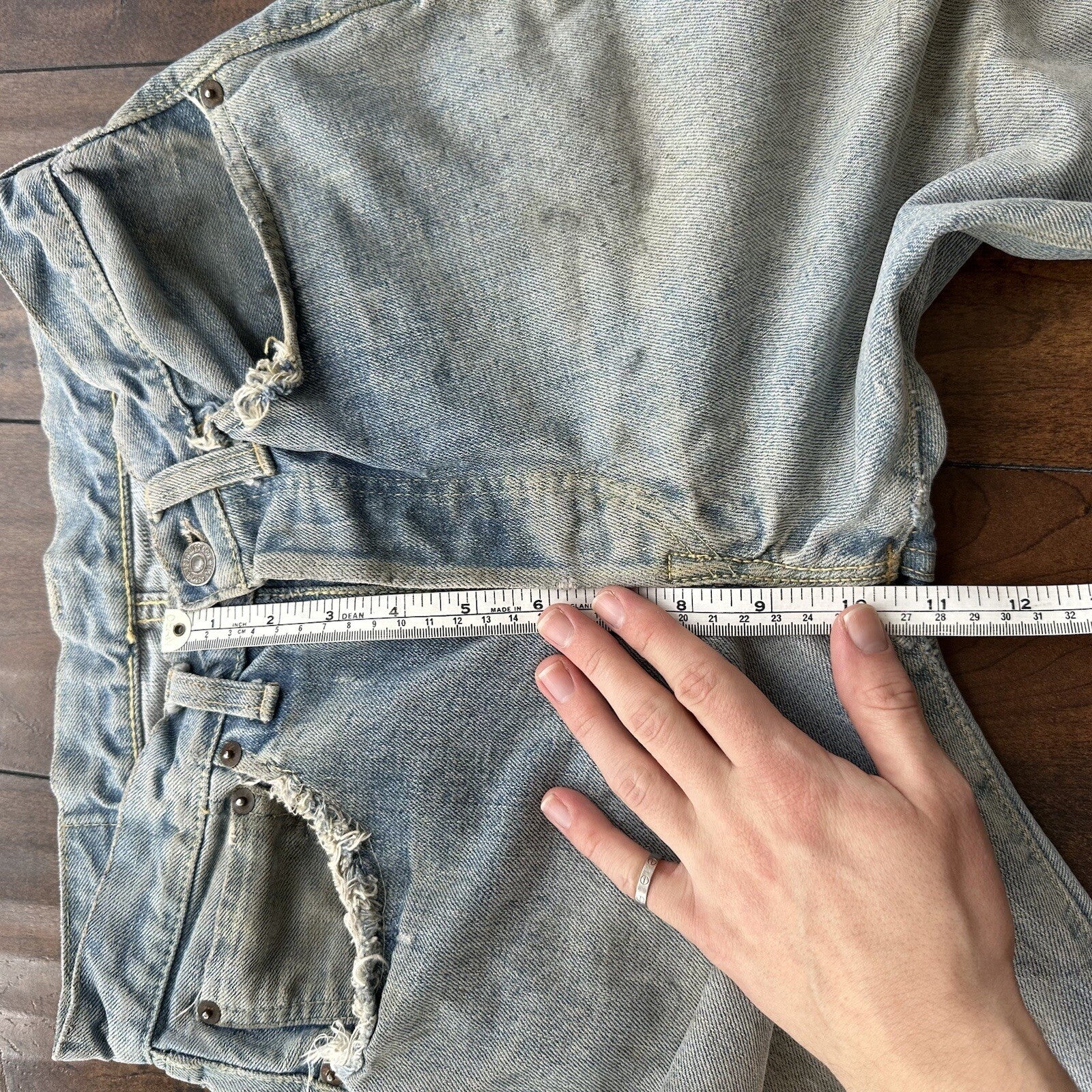 Levis 501 XX Big E True Vintage 50s Redline Hidden Rivets Jeans 1950s 60s 26x26