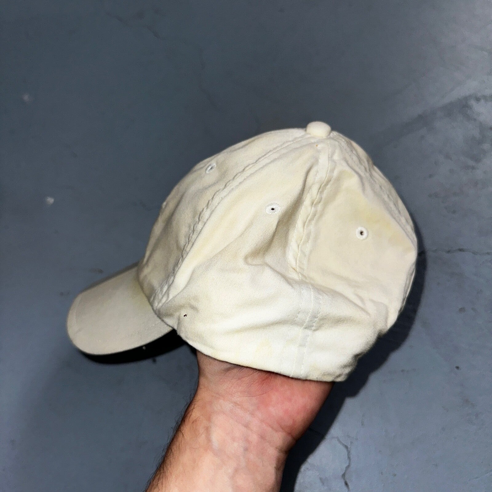 Nike Vintage Hat Cap Strap Back Swoosh Mesh Panel Tailwind Mens 90s Air Max