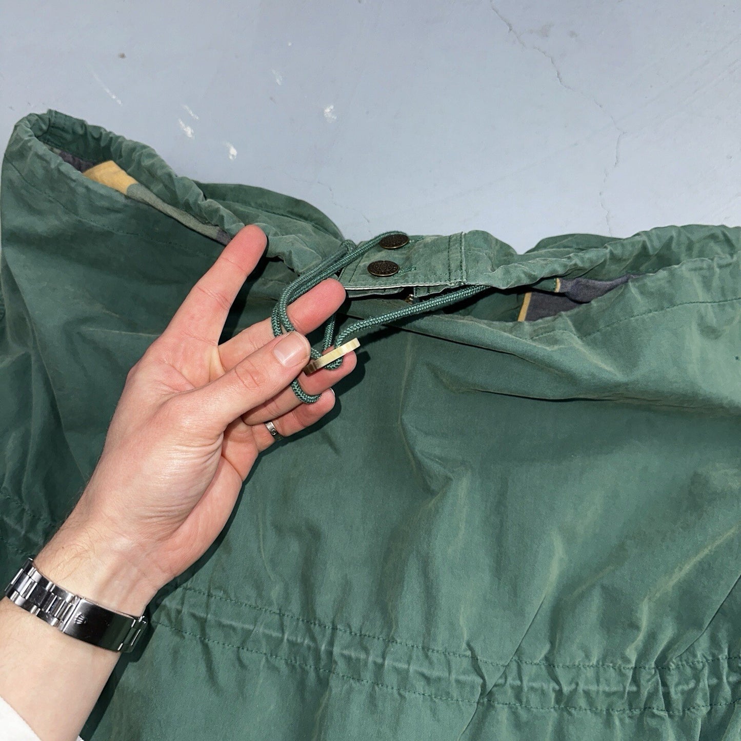 Eddie Bauer VTG Jacket L Full Zip Garden Chore Faded 1980s 80s Rare Coat Hiking