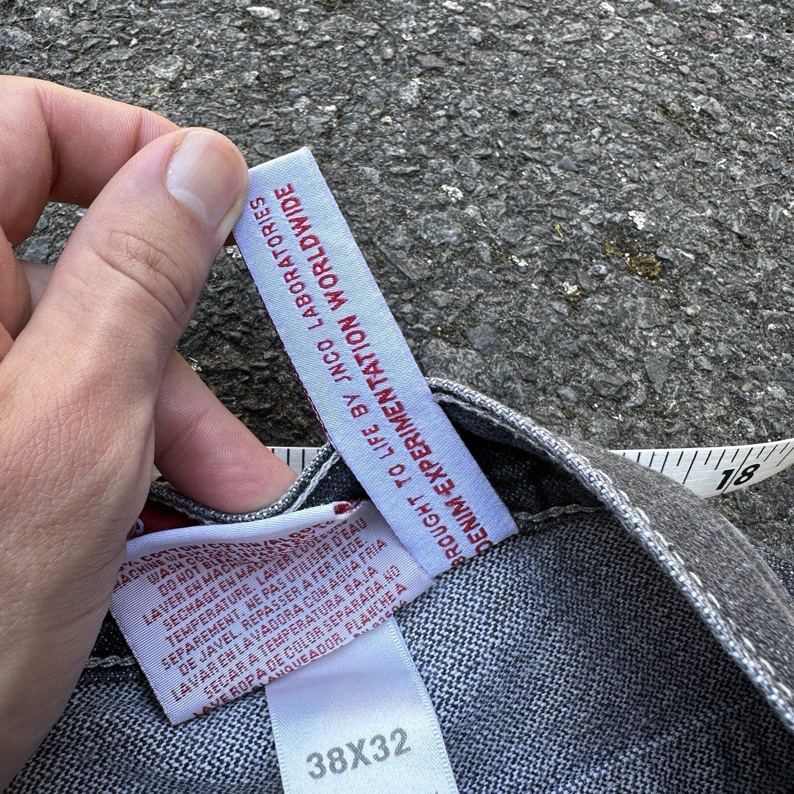 VTG JNCO Jeans Men's 38x32 Y2K Skater Wide Leg Flaming Snakes Skate Emo Grunge