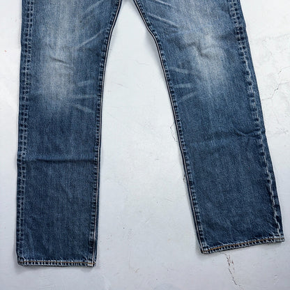 Levis 501 Y2K XX Straight Leg Jeans Blue VTG Med Wash 36x34 Act 35x33