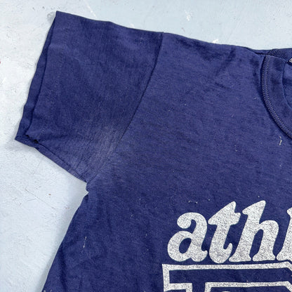 Athletic Attic 70s Eugene Oregon VTG T Shirt Single Stitch Russell Athletic Run