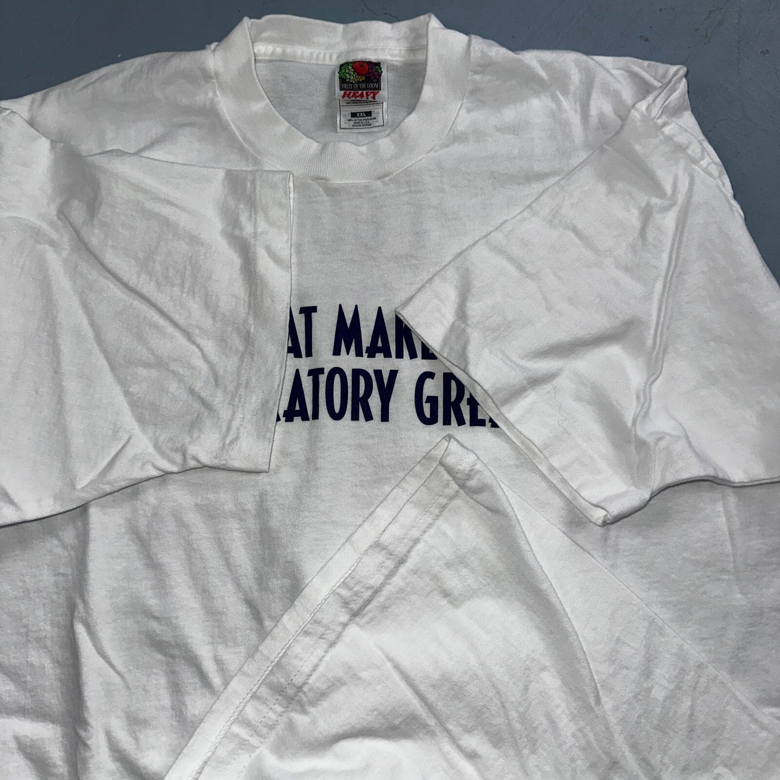 Laboratory Servies Quote VTG T Shirt FOTL 90s 2XL I DO Funny Humor Health Unqiue