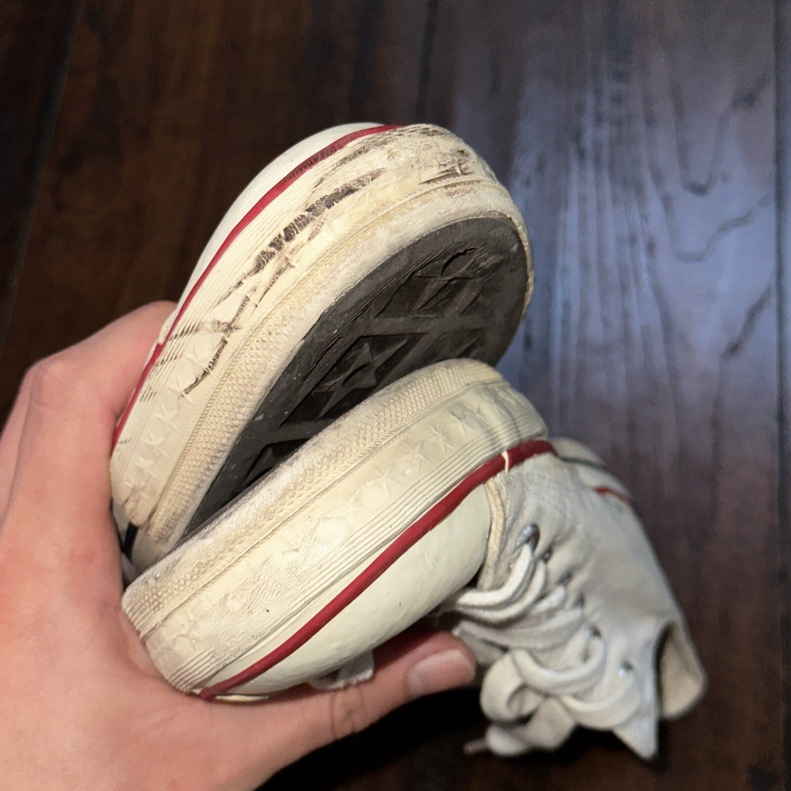 Vintage 50s CONVERSE Chuck Taylor Star Low Blue Label 7.5 1950s 60s USA RARE