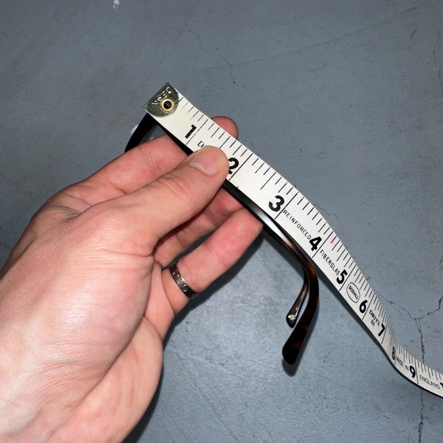 Versace MOD. 3150-B GB1 Square Brown Crystals Eyeglasses Optical Frame 51*16*135