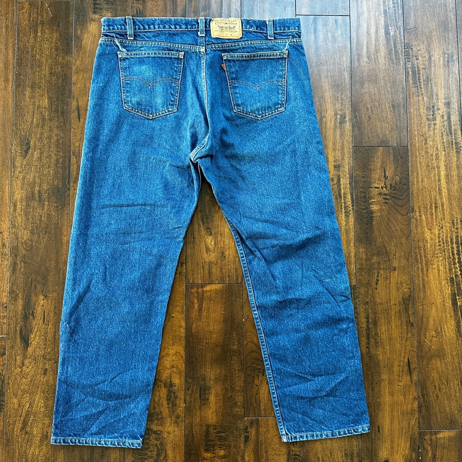 VTG Levis 505 Jeans 42x30 Orange Tab 90s 80s Made in USA 501 Tag Act 40x28