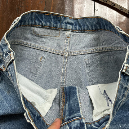 Levis 517 Vintage 90s USA Orange Tab Bootcut Flare Blue Jeans 35x30 Act 32x28