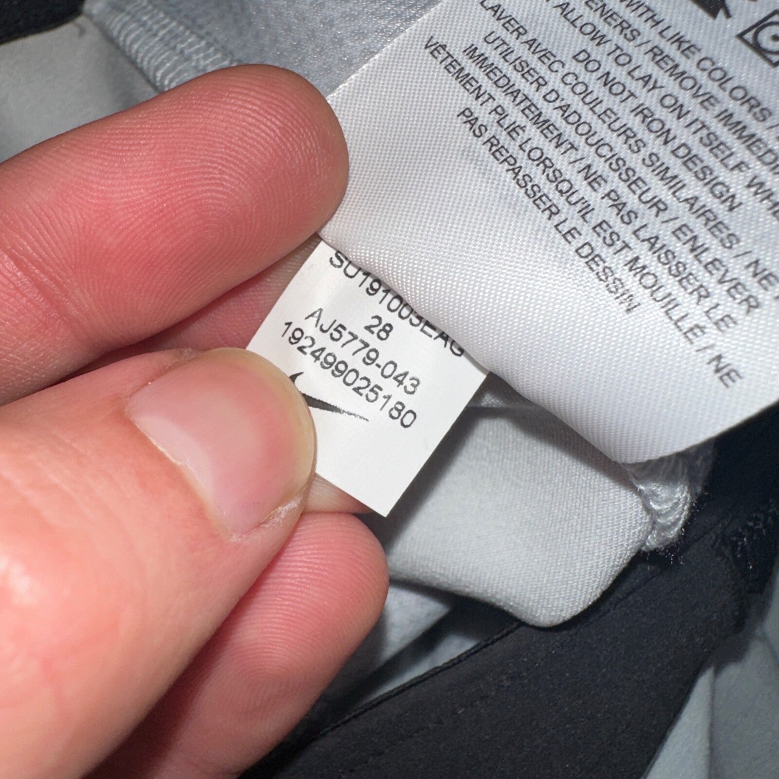 Nike Mens Golf Athletic Gym 28 Muscle Shorts Dri Fit Gray Gym Sports Small