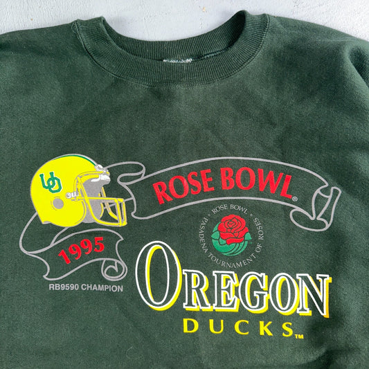 VTG Champion RW 1995 USA XL University of Oregon UO Ducks Rose Bowl Sweatshirt