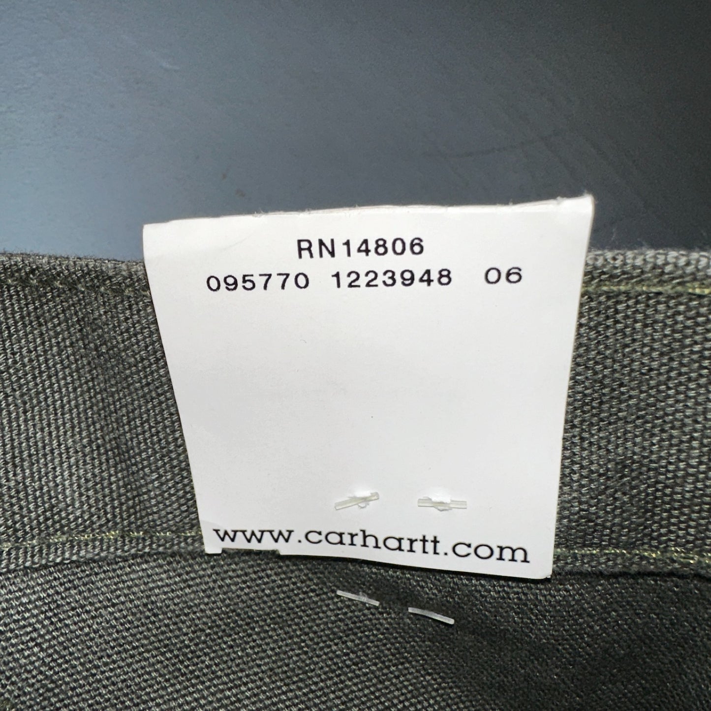 Carhartt NWT VTG Double Knee Carpenter Pants Y2K B01 B136 MOS Green 40x32 DS
