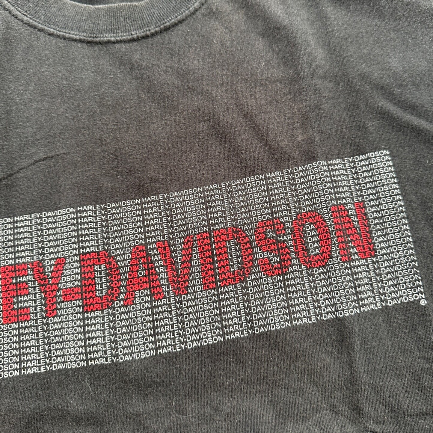 Harley Davidson Motorcycle Vintage T Shirt Y2K Cancun Mexico Motor Cool Rap