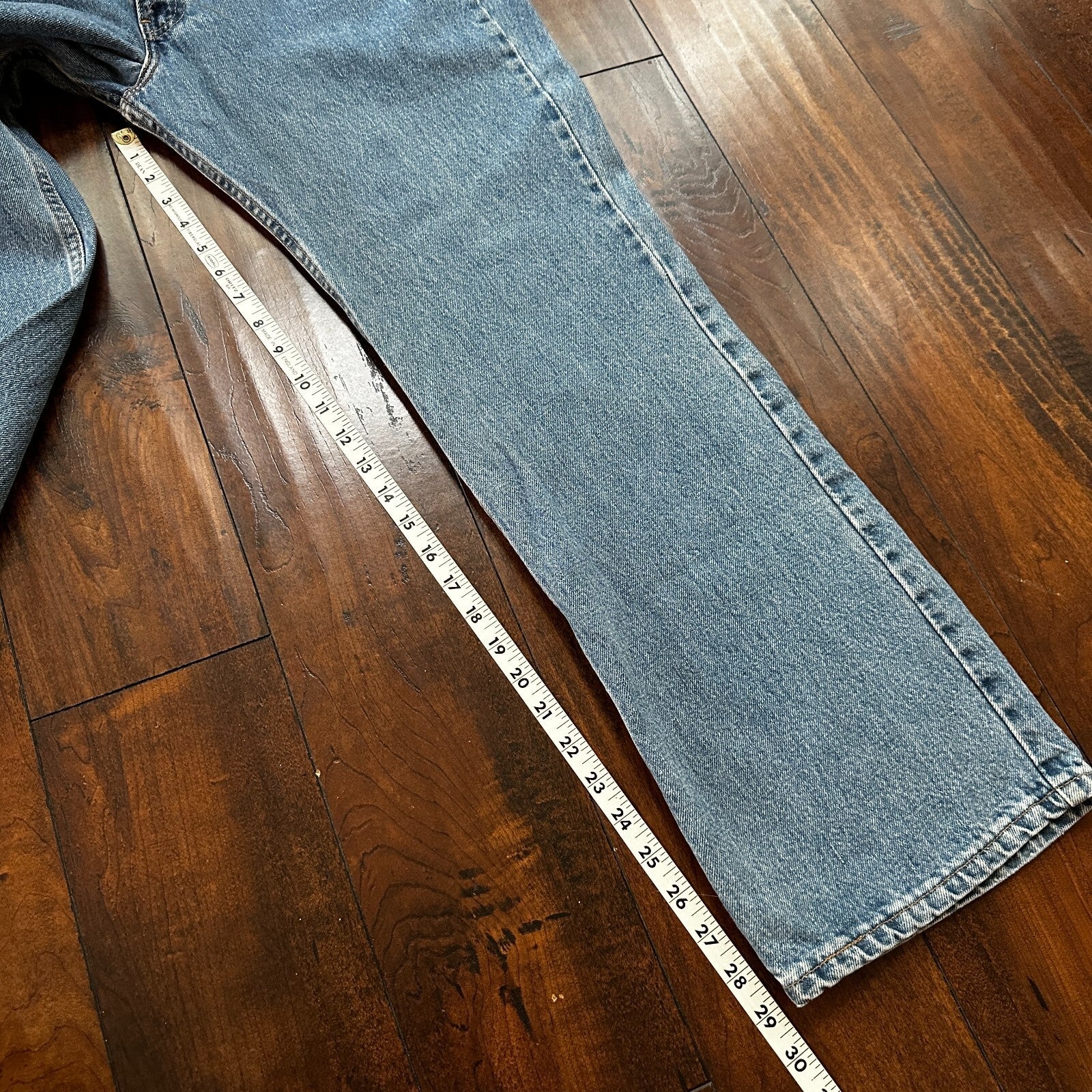 VTG Levis 517 Jeans Mens 36x30 Blue Denim Bootcut USA Made 90s Act 34x29