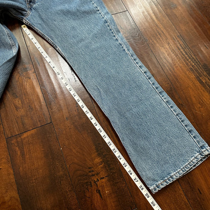 VTG Levis 517 Jeans Mens 36x30 Blue Denim Bootcut USA Made 90s Act 34x29