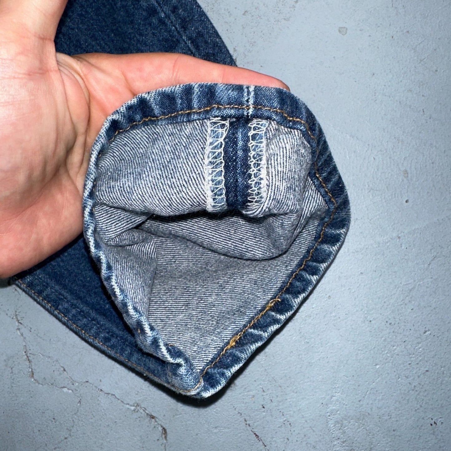 Levis 501 Vintage 90s USA XX Straight Leg Jeans Blue Med Wash 32x33 Act 29x29