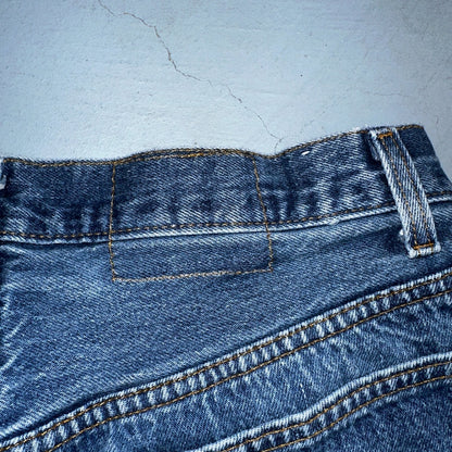 Levis 501 Vintage 80s USA XX Straight Leg Jeans Blue Med Wash 1980s Act 31x31