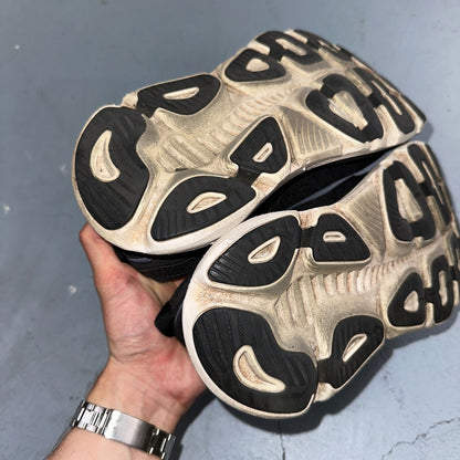 Hoka One One Womens Gaviota 5 1134235 BWHT Black Running Shoes Size 7 D