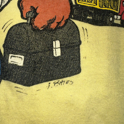 USA Construction 1970s Belton VTG T Shirt 70s Funny Humor Joke Fix It Graphic Te