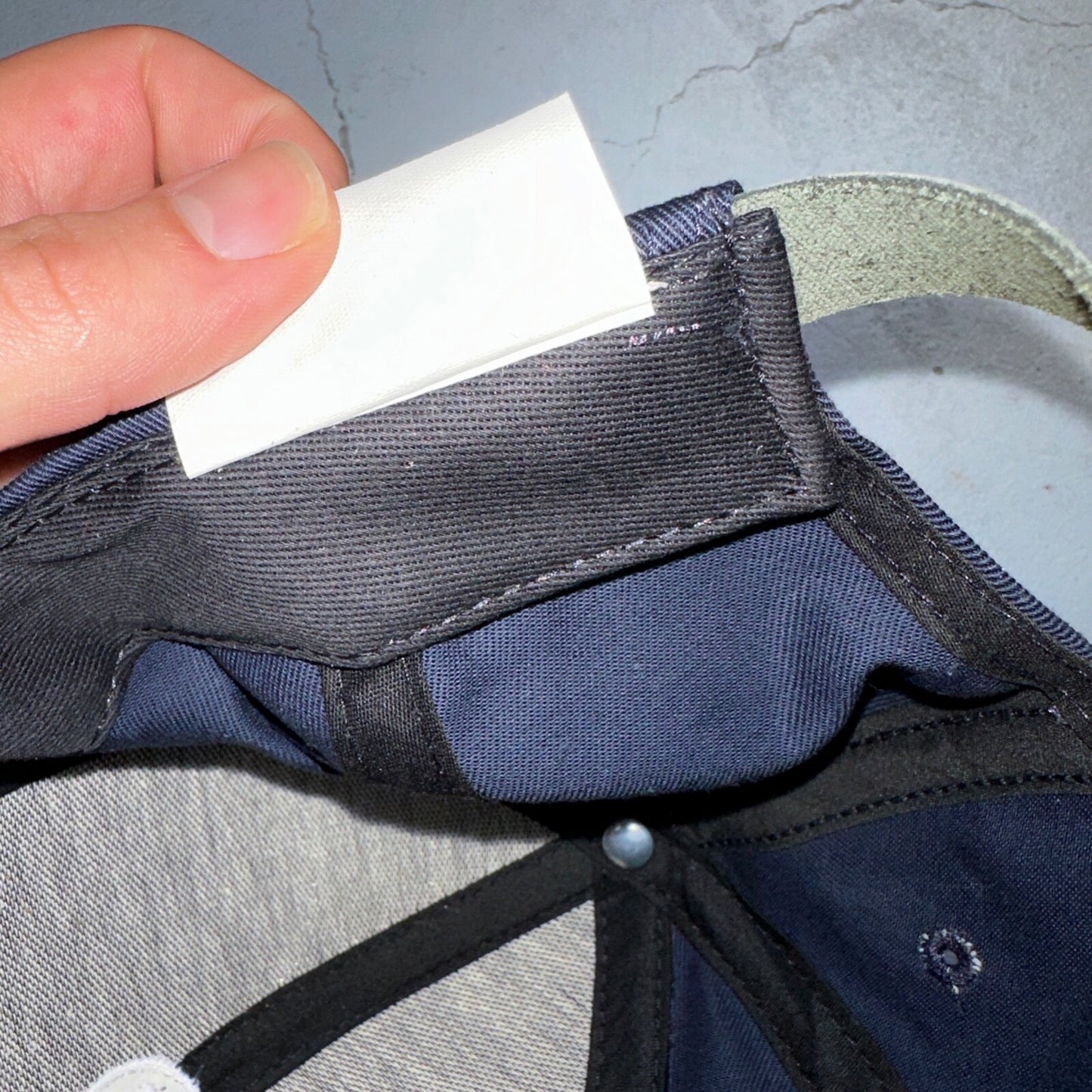 Smith & Wesson Hat Cap VTG Blue One Size Casual Cotton Dad Gun Pistol USA