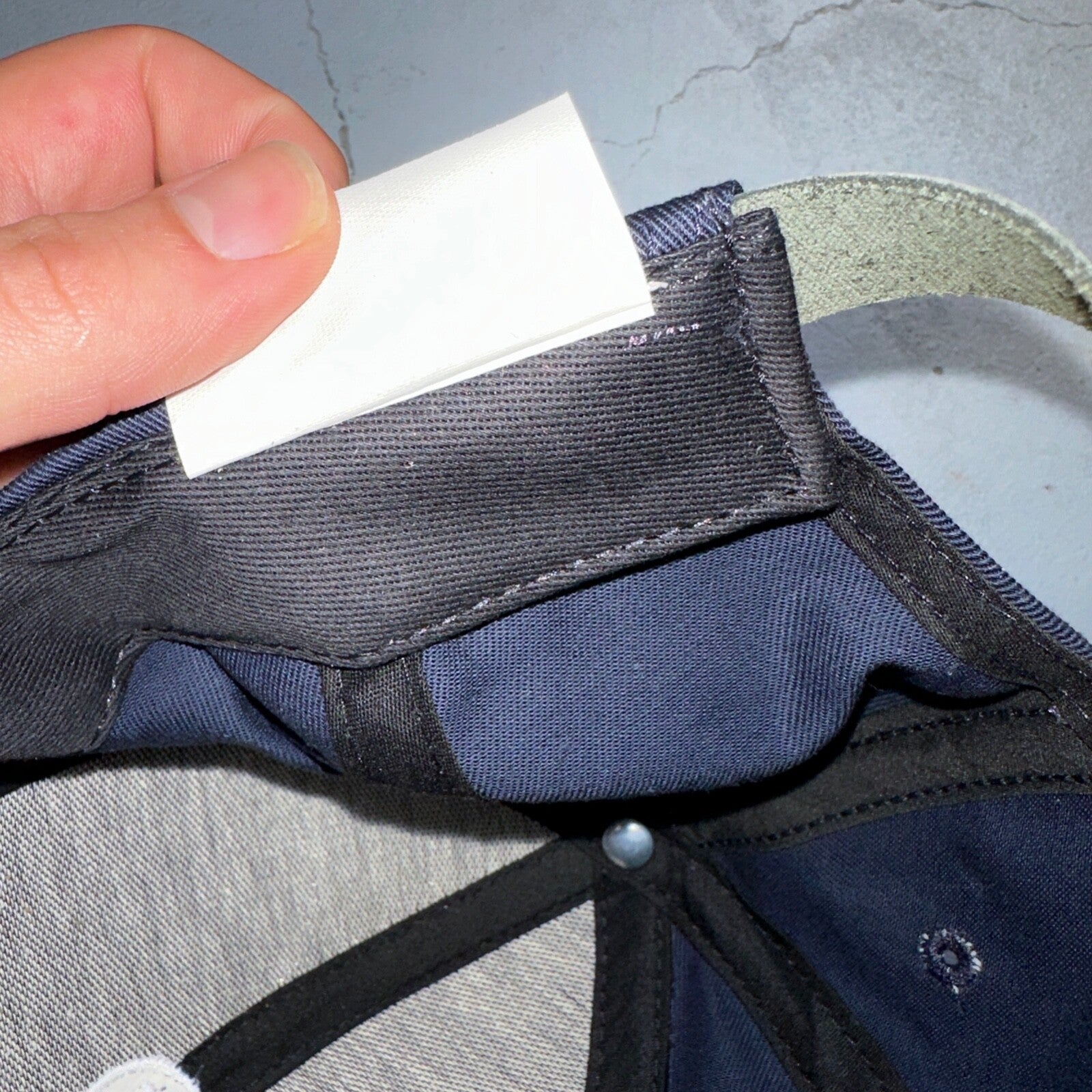 Smith & Wesson Hat Cap VTG Blue One Size Casual Cotton Dad Gun Pistol USA