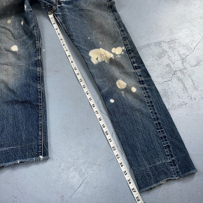 Levis 501 Big E Vintage 60s Redline Selvedge USA XX 1960s Jeans Act 24x27