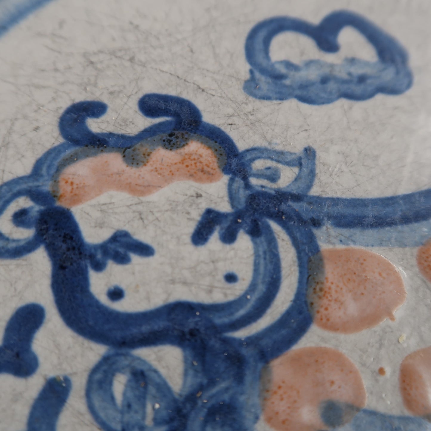 MA Hadley Dinner Stoneware Plate Platter Country Farm Dog And Cow Lot of 2