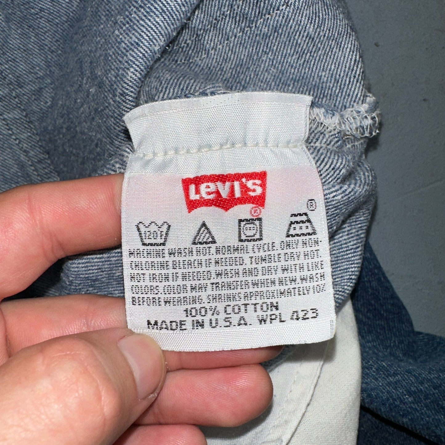Levis 501 Vintage 90s USA XX Straight Leg Jeans Blue Med Wash 38x30 Act 36x27