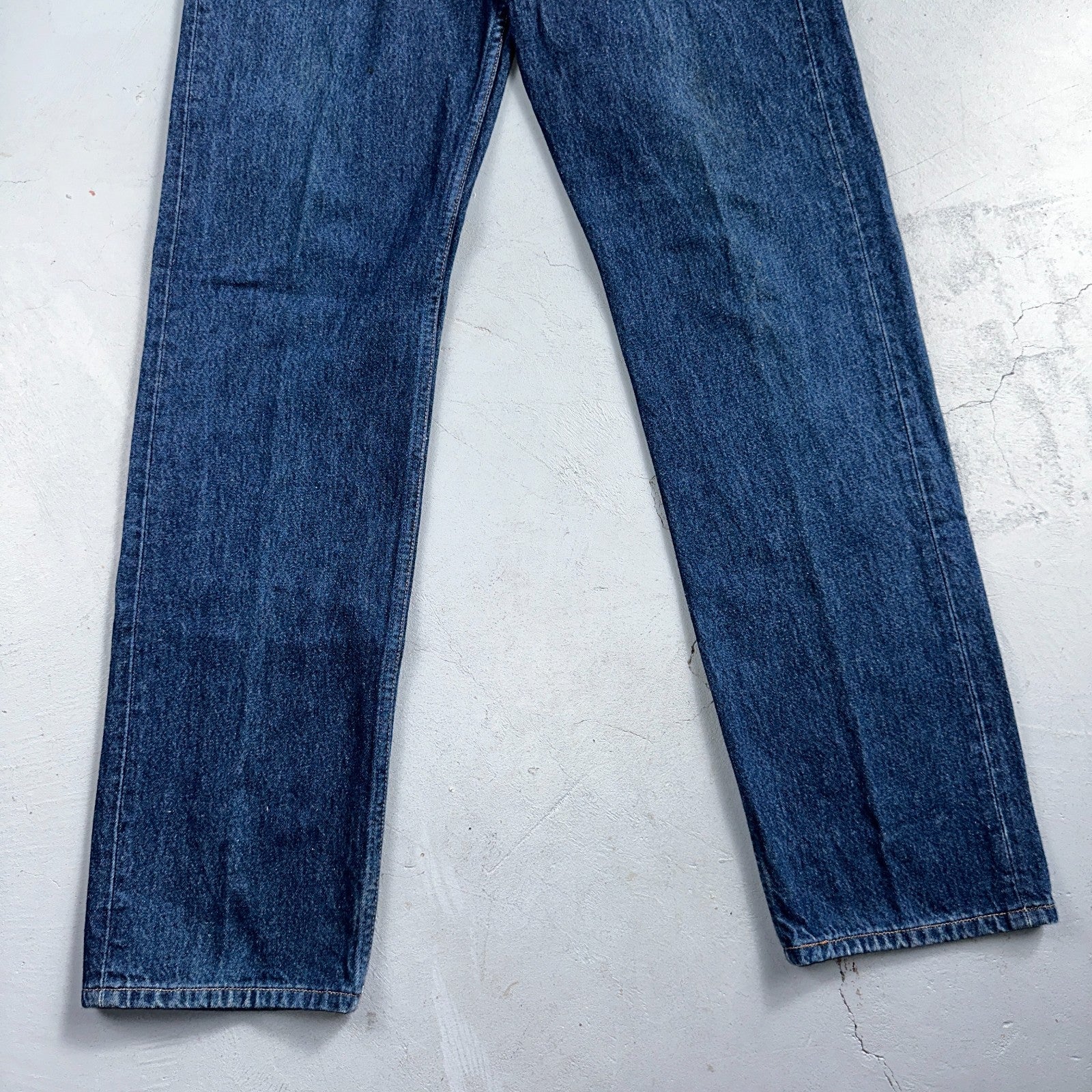 Levis 501 Vintage Y2K 90s XX Straight Leg Jeans Blue Dark Wash 34x34 Act 32x33