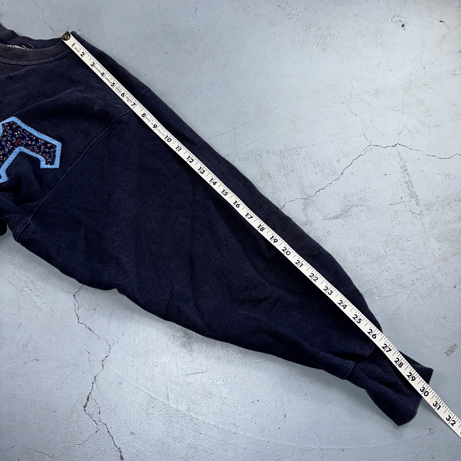 VTG 80s Champion Reverse Weave Crewneck Sweatshirt USA Kappa Gamma College Navy