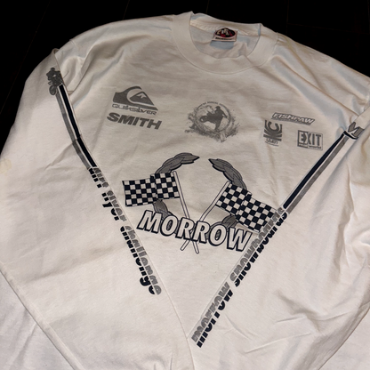 Morrow Vintage T Shirt Snowboard Exit Smith Quicksilver Racing Motorcross 90s