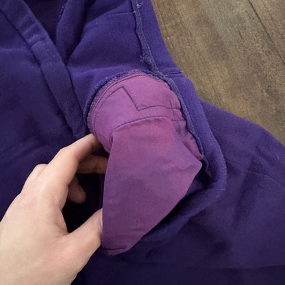 Vintage USA Rockabilly Womens Shorts Disco Skirt 70s 80s Purple Funky Basic