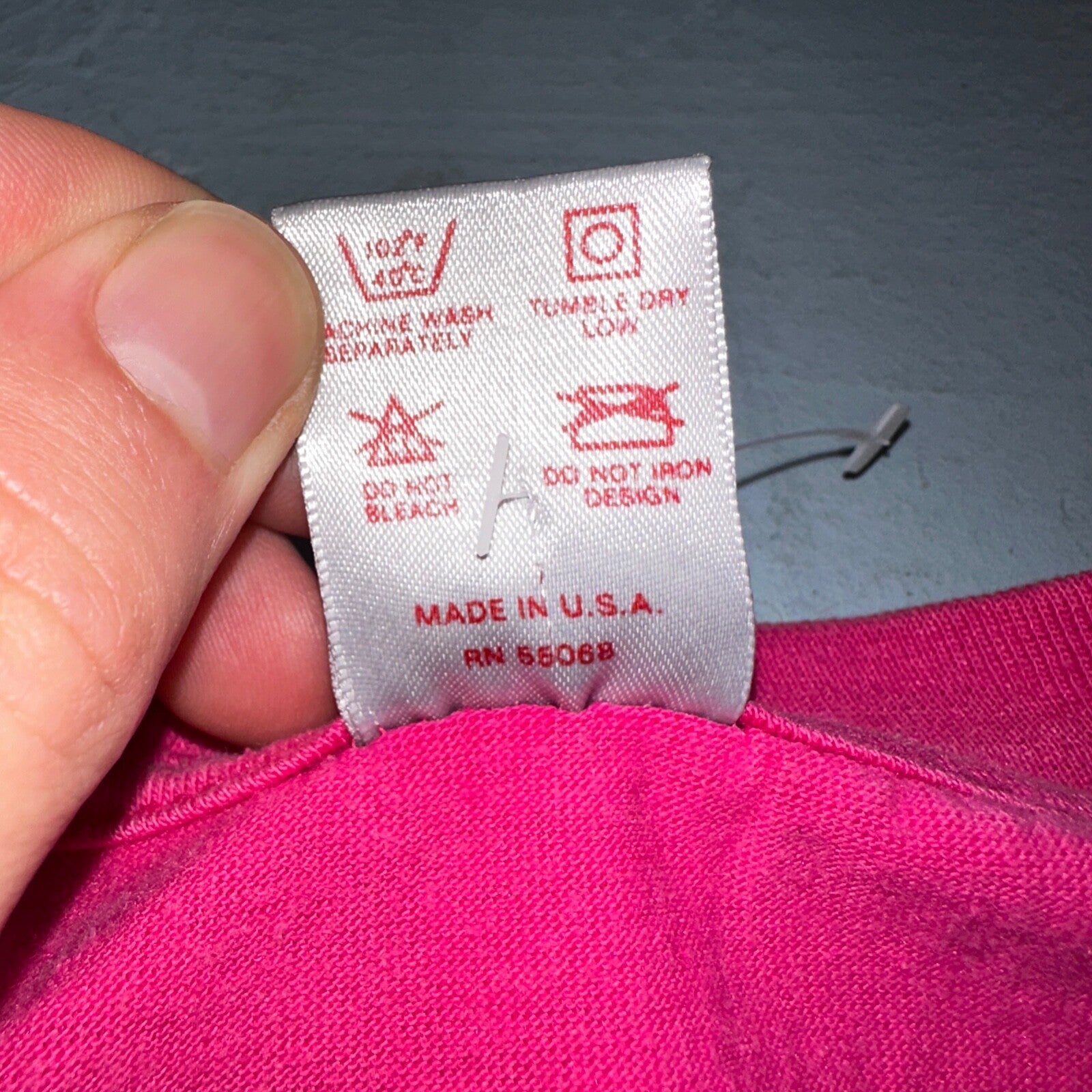 British Virgin Islands 80s VTG T Shirt Pink Shell Ocean Travel UK Graphic Art