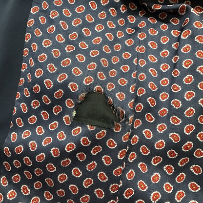 1960s 1970s Navy Oregon Sport Jacket VTG Mens Suit 42 33x33 Rockabilly Classy