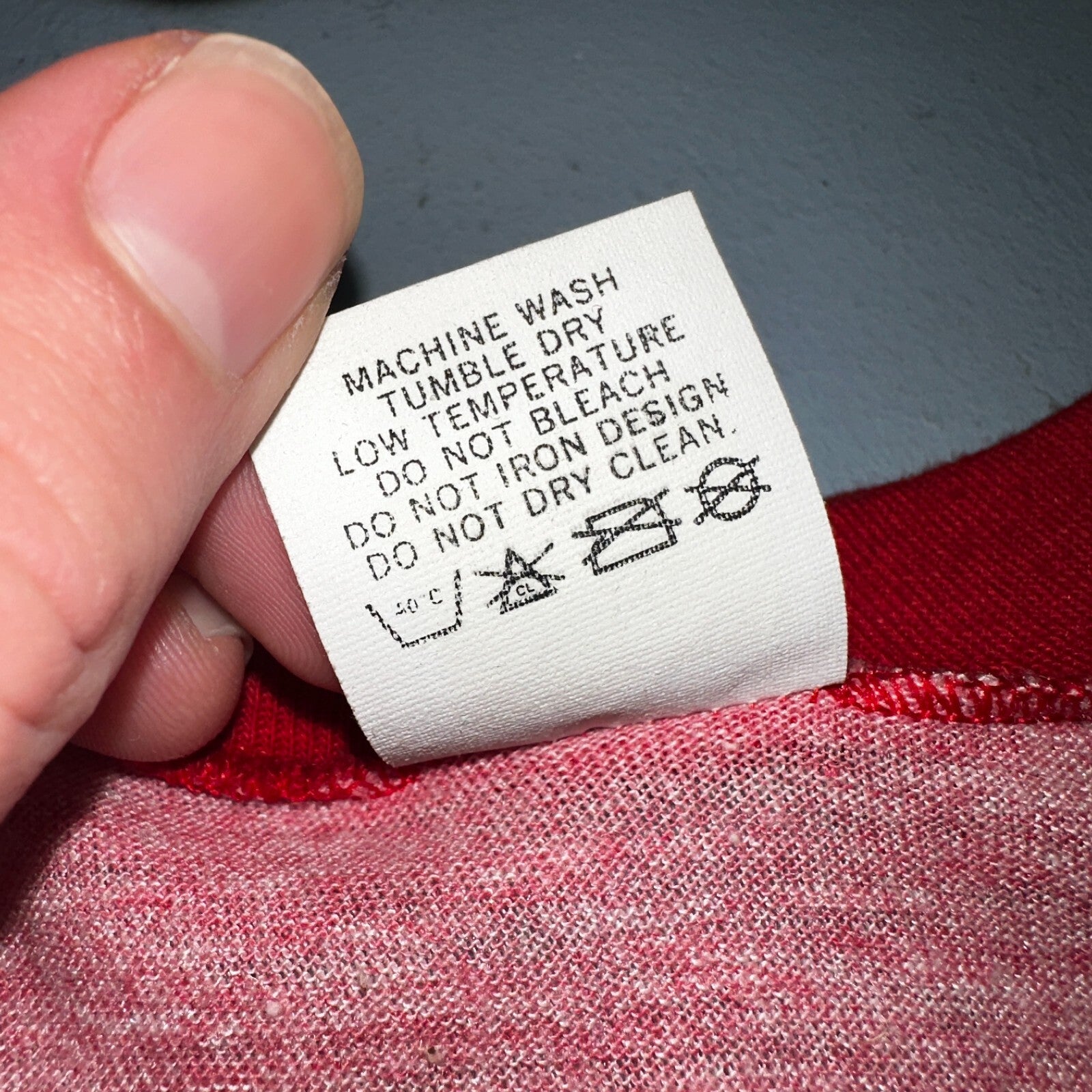 Oregon Champion Wrestling Red VTG T Shirt Raglan Single Stitch High School 80s