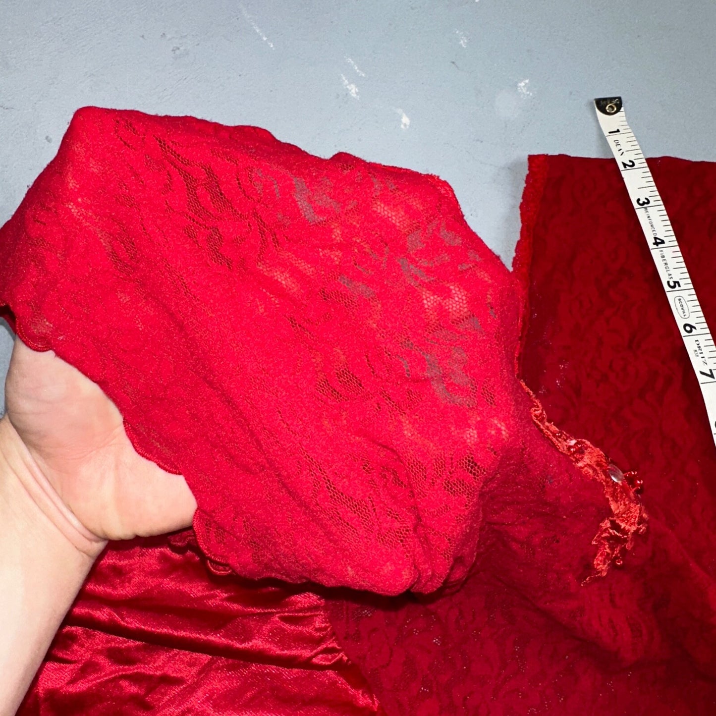 VTG Cinema Etoile 1970s Lingerie Slip Dress Sleepwear Full Sweep Nightgown Goth