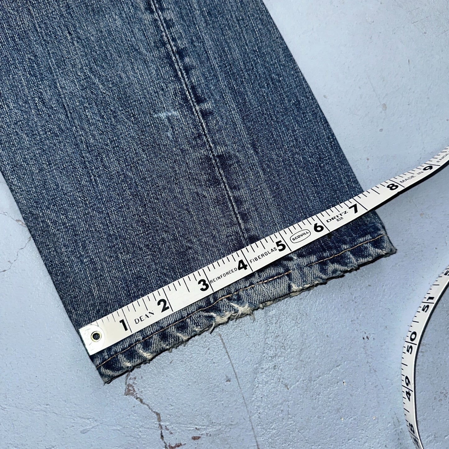 Vintage LEVIS 505 Jeans Big E 1960s Denim 30x26 USA 60s 501 502 Talon Zipper