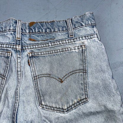 Levis 550 Vintage 90s USA Orange Tab Relaxed Blue Ligh Wash Jeans 36x32 Ac 33x30